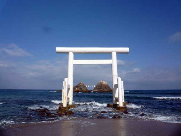 糸島の嵐神社　桜井神社　二見ケ浦