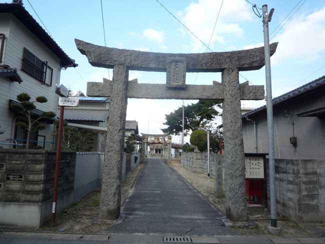 糸島の嵐神社　二宮神社