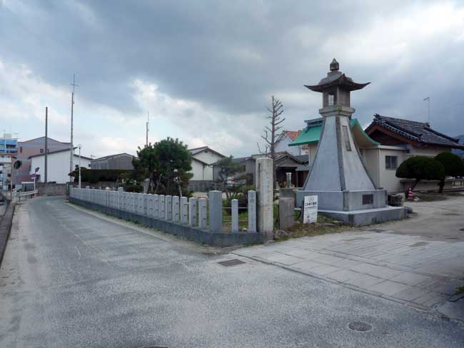 糸島の嵐神社　二宮神社 駐車場