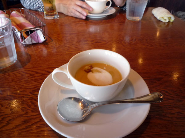 糸島カレント　根菜のスープ、美味！