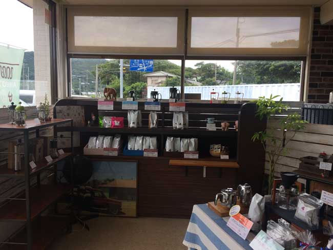 コーヒー豆も販売　ハニーコーヒー糸島店