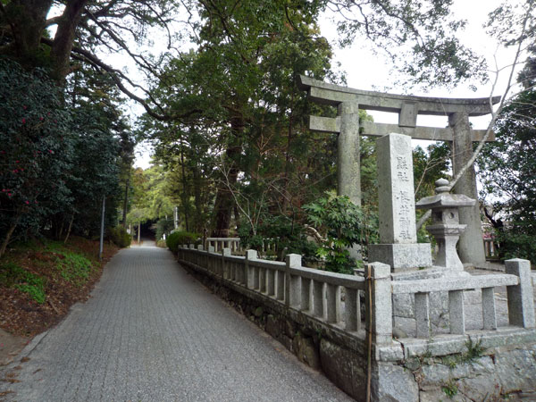 桜井神社　二の鳥居